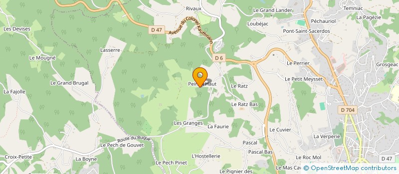 localisation de l'entreprise SCI SOARES IMMOBILIER  SARLAT-LA-CANEDA