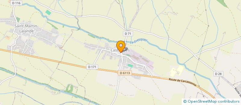 localisation de l'entreprise SCI SOBAT à LASBORDES