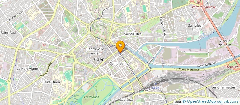 localisation de l'entreprise SCI SOBECIEL à CAEN