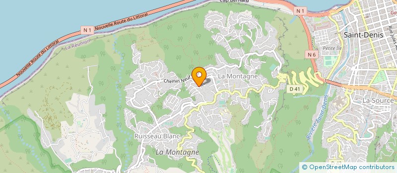 localisation de l'entreprise SCI SOBEYMA à SAINT-PIERRE