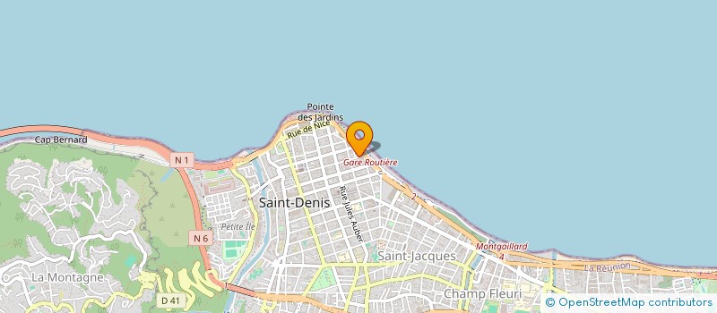 localisation de l'entreprise SCI SOBIS à SAINT-DENIS