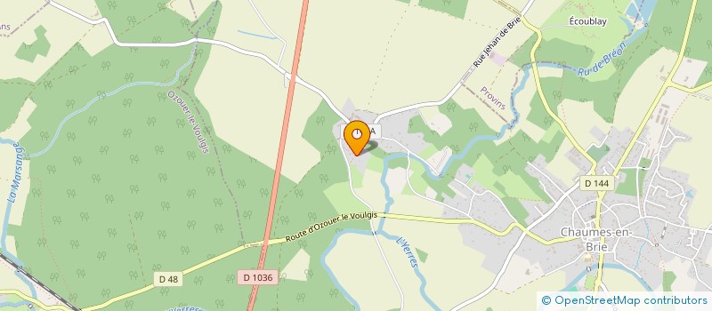 localisation de l'entreprise SCI SOBREIRA  CHAUMES-EN-BRIE