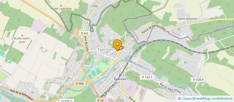 localisation de l'entreprise SCI SOC ETUDES INVESTISSEMENT à EPERNON