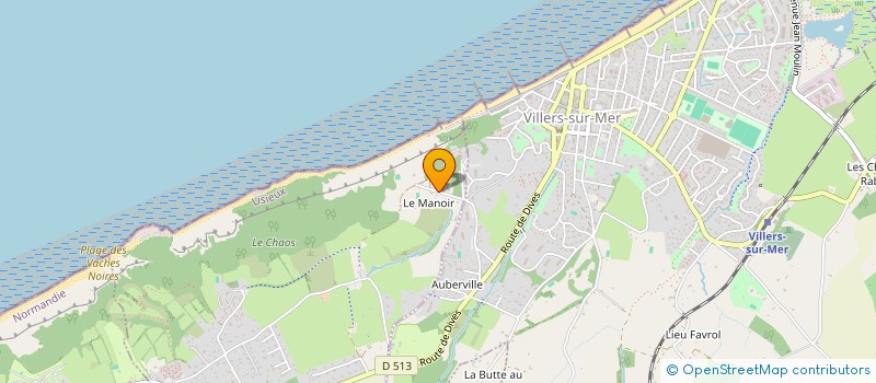 localisation de l'entreprise SCI SOC FINAN ACQU IMMSOFIAC  VILLERS-SUR-MER