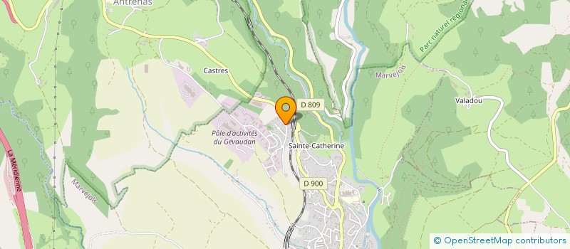 localisation de l'entreprise SCI SOCA LOCATION  MARVEJOLS