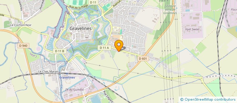 localisation de l'entreprise SCI SOCALE à GRAVELINES