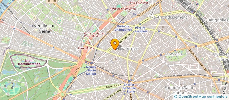 localisation de l'entreprise SCI SOCAMI  PARIS