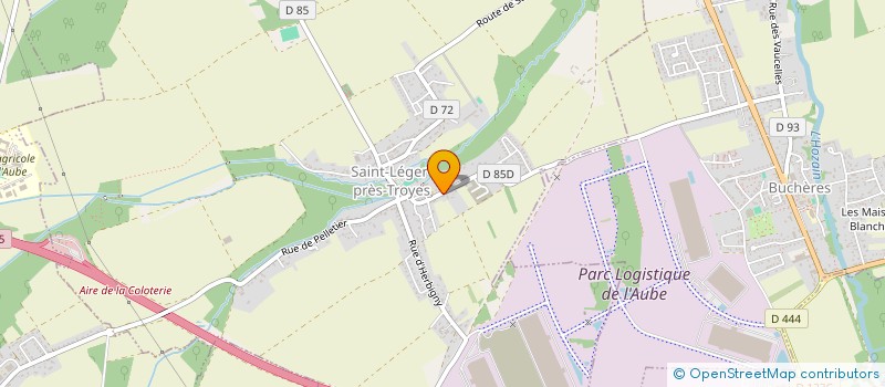 localisation de l'entreprise SCI SOCAPI  SAINT-LEGER-PRES-TROYES