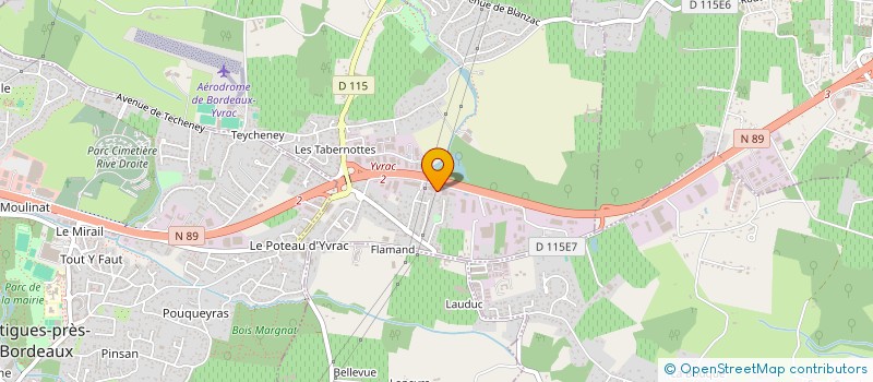 localisation de l'entreprise SCI SOCAR INVESTE  YVRAC