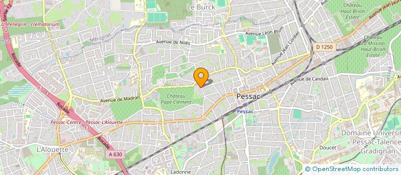 localisation de l'entreprise SCI SOCAREVE à PESSAC