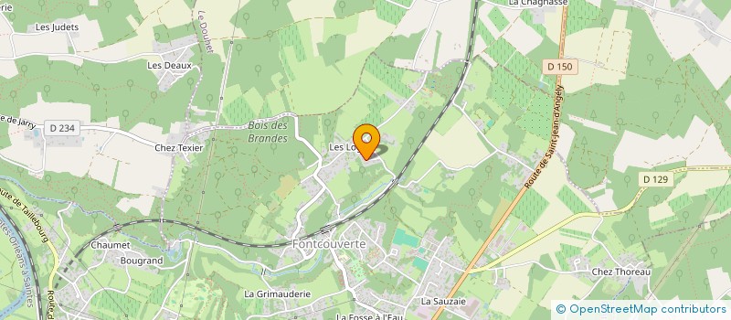 localisation de l'entreprise SCI SOCE  FONTCOUVERTE