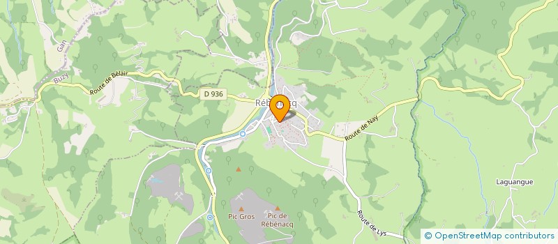 localisation de l'entreprise SCI SOCHARVIC  SEVIGNACQ-MEYRACQ