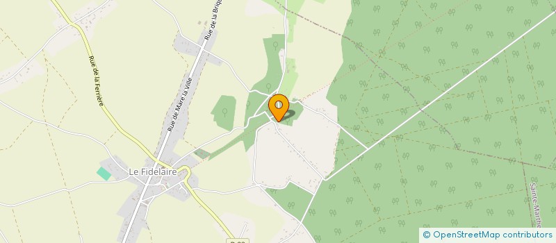 localisation de l'entreprise SCI SOCHRIS  LE FIDELAIRE