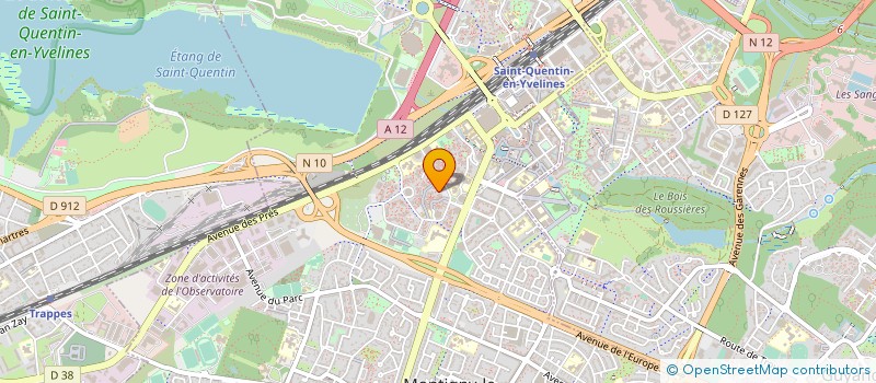 localisation de l'entreprise SCI SOCIDOR  MONTIGNY-LE-BRETONNEUX