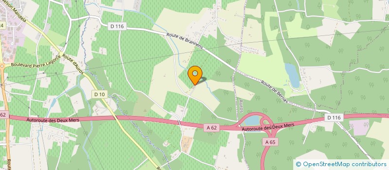 localisation de l'entreprise SCI SOCIETE CIVILE IMMOBILIERE DESCLAUX CASSAGNE  SAINT-PIERRE-DE-MONS