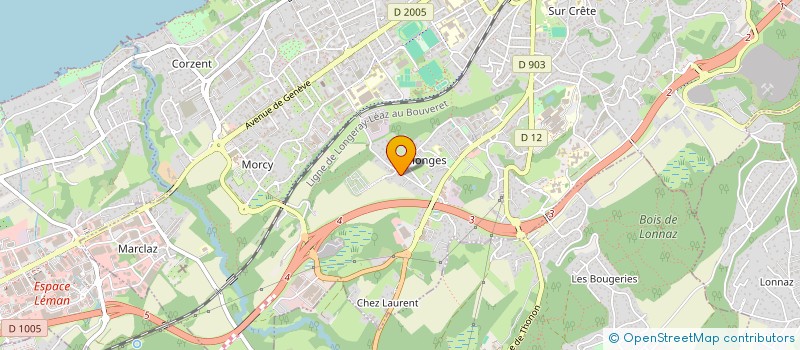 localisation de l'entreprise SCI SOCIETE IMMOBILIERE DU GRAND LAC à THONON-LES-BAINS
