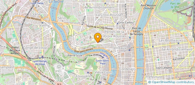 localisation de l'entreprise SCI SOCIETE PATRIMONIALE DES QUAIS DU RHONE à LYON