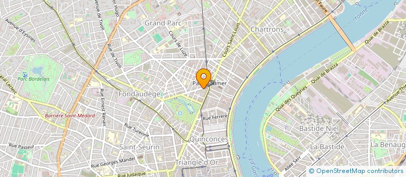 localisation de l'entreprise SCI SOCIGECO  BORDEAUX