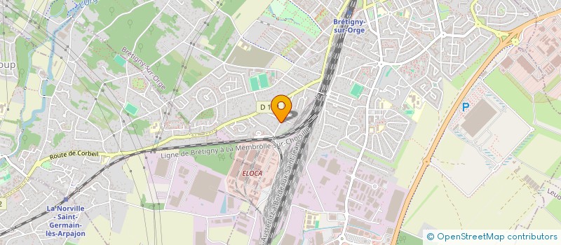 localisation de l'entreprise SCI SOCIM à BRETIGNY-SUR-ORGE