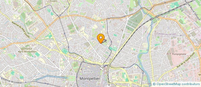 localisation de l'entreprise SCI SOCIMA  MONTPELLIER
