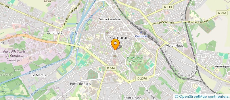 localisation de l'entreprise SCI SOCKS  CAMBRAI