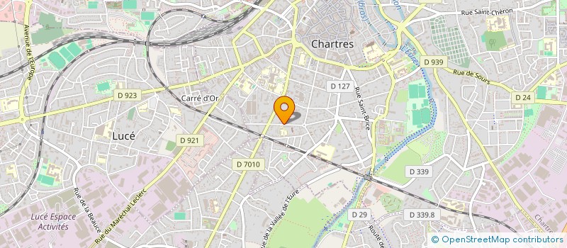 localisation de l'entreprise SCI SOCLAR à CHARTRES