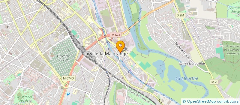 localisation de l'entreprise SCI SOCLE DE VIE  JARVILLE-LA-MALGRANGE