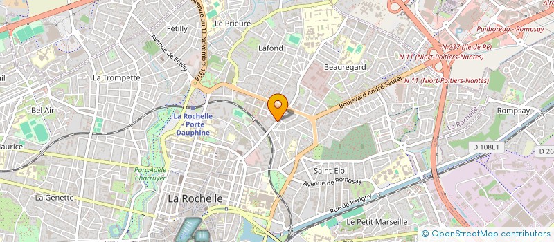 localisation de l'entreprise SCI SOCLEMAX  LA ROCHELLE