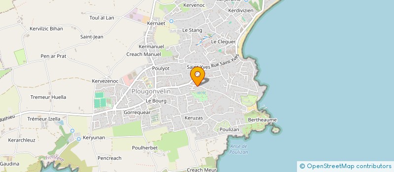 localisation de l'entreprise SCI SOCOA  PLOUGONVELIN