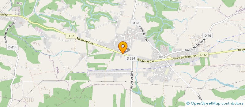 localisation de l'entreprise SCI SOCRIJA  HINX