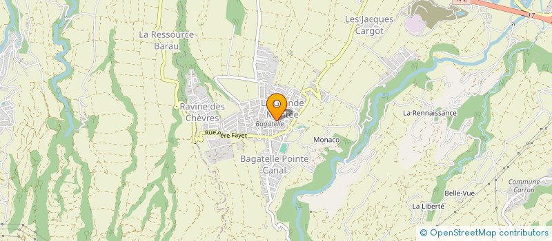 localisation de l'entreprise SCI SOCRINN à SAINTE-SUZANNE