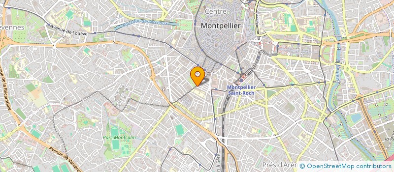localisation de l'entreprise SCI SOD à MONTPELLIER