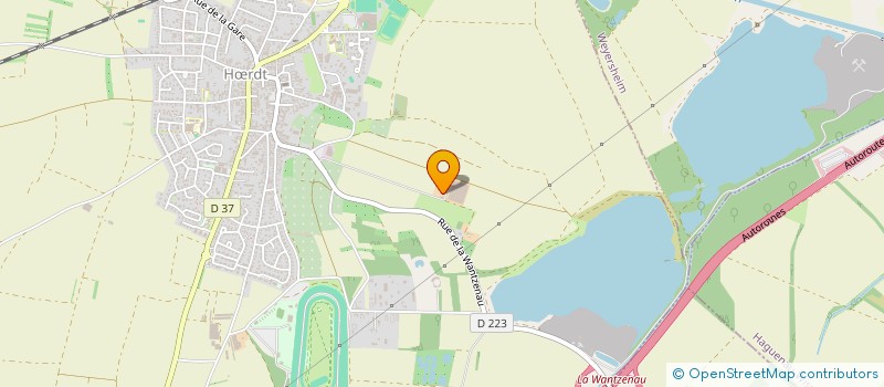 localisation de l'entreprise SCI SODA  HRDT