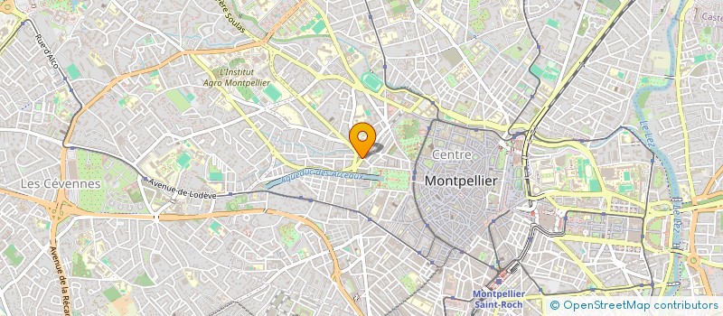 localisation de l'entreprise SCI SODEA à MONTPELLIER