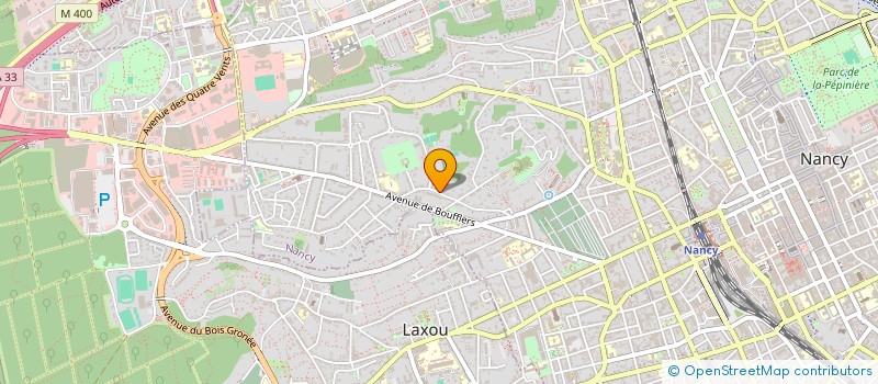 localisation de l'entreprise SCI SODEAL  NANCY