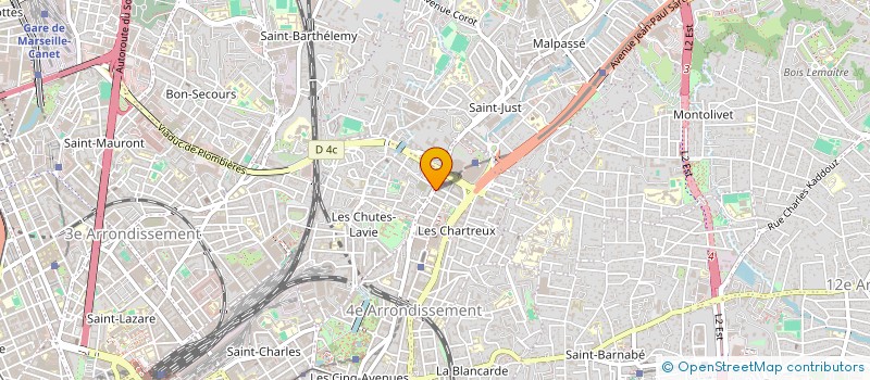 localisation de l'entreprise SCI SODECO à MARSEILLE