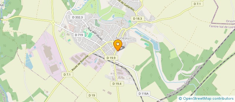 localisation de l'entreprise SCI SODEL à AUNEAU-BLEURY-SAINT-SYMPHORIEN