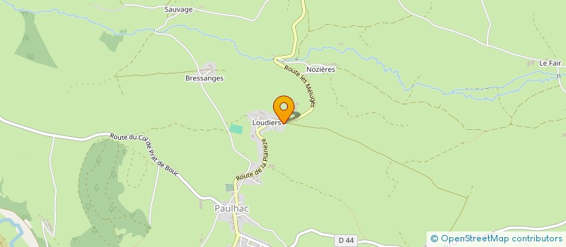 localisation de l'entreprise SCI SODELIM 63  CEBAZAT