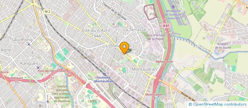 localisation de l'entreprise SCI SODERE  SAINT-ORENS-DE-GAMEVILLE