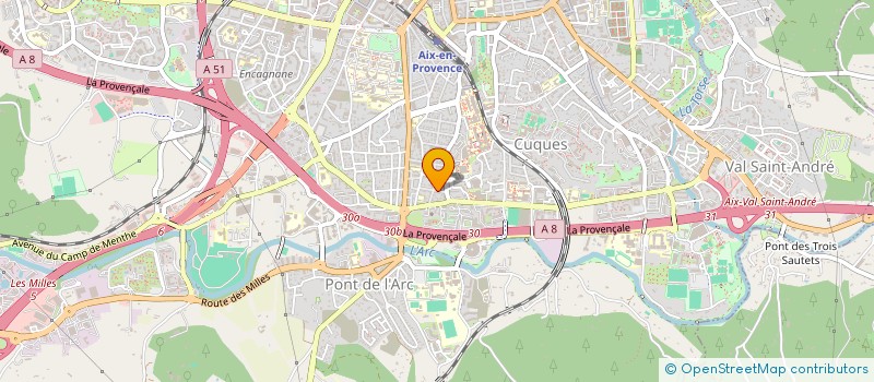 localisation de l'entreprise SCI SODEXMO à AIX-EN-PROVENCE