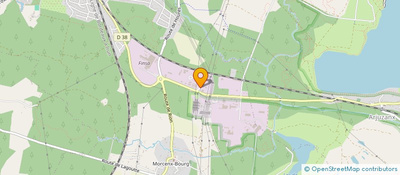 localisation de l'entreprise SCI SODI  BRETAGNE-DE-MARSAN