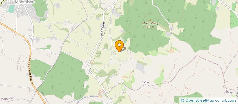 localisation de l'entreprise SCI SODIMAP  UPIE