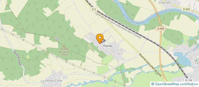 localisation de l'entreprise SCI SODIMO  BEON