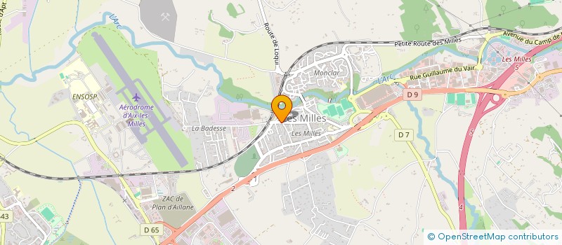 localisation de l'entreprise SCI SODRA à AIX EN PROVENCE