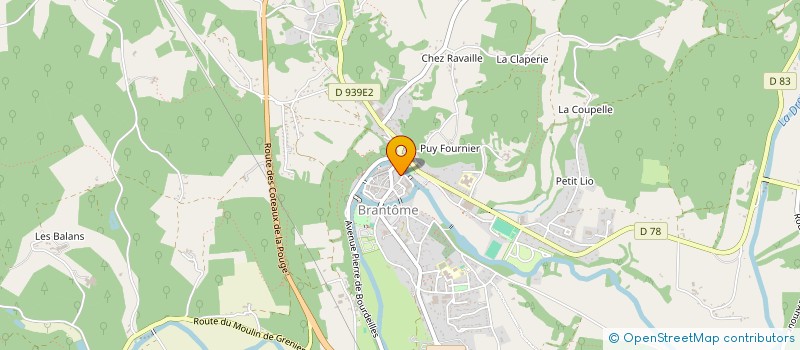 localisation de l'entreprise SCI SODUROI  PAUSSAC-ET-SAINT-VIVIEN