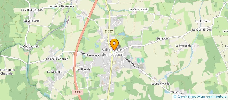 localisation de l'entreprise SCI  SOEUR JOSEPHINE  MESNIL-ROC'H