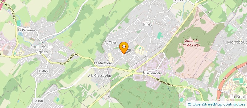 localisation de l'entreprise SCI SOEURS SIXTINE  PIREY