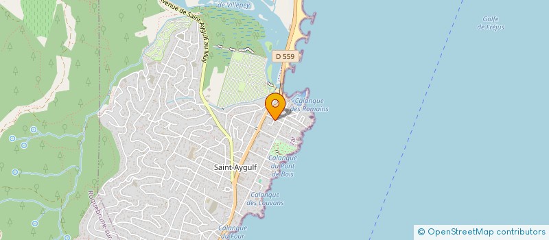 localisation de l'entreprise SCI SOFA à FREJUS