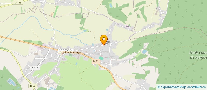 localisation de l'entreprise SCI SOFAB  SAINT-BENOIT-LA-CHIPOTTE