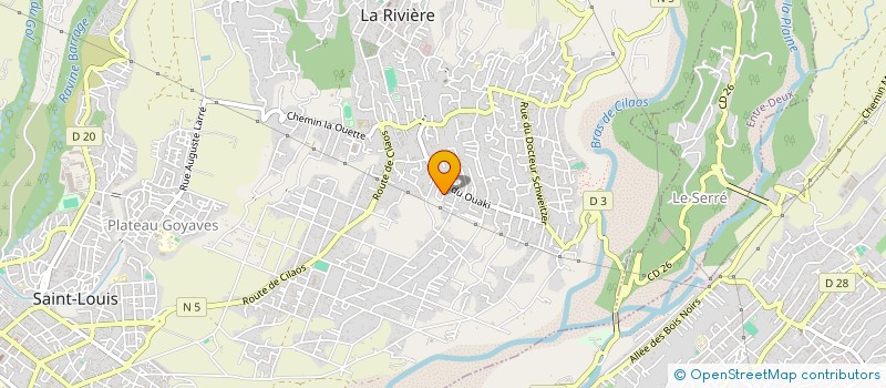 localisation de l'entreprise SCI SOFACHALOU à SAINT-LOUIS